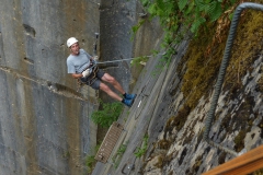 Henk in de traverse